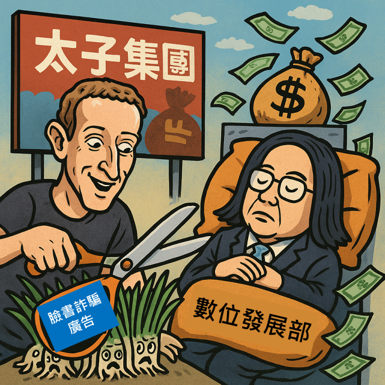 從太子集團到臉書詐騙帝國-政府裝睡人民就是待宰韭菜