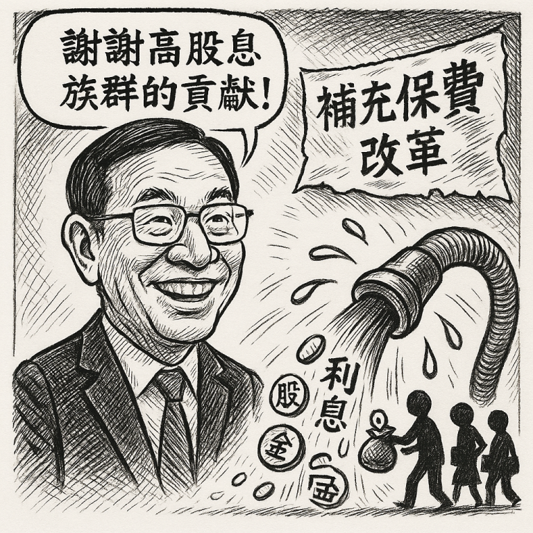 石崇良-謝謝高股利者的貢獻-政府把人民當肥羊